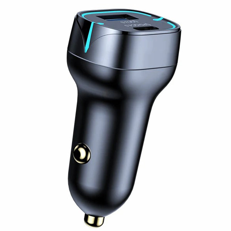 G10 Type-C+USB PD 30W+22.5W Fast Charging Adapter for 12-24V Car Charger G10 Type-C+USB PD 30W+22.5W Fast Charging Adapter for 12-24V Car Charger